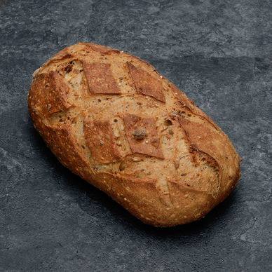 Pain pavé aux céréales, amandes et noisettes, 1 pièce, 400g