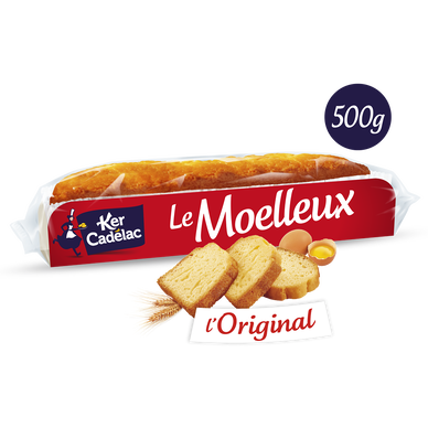 Gâteau Le Moelleux original KER CADELAC - 500g