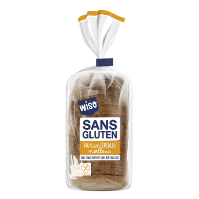 Pain aux céréales sans gluten décongelé, 1 pièce, 350g