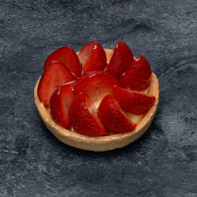 Tartelette fraises, 2 pièces, 320g