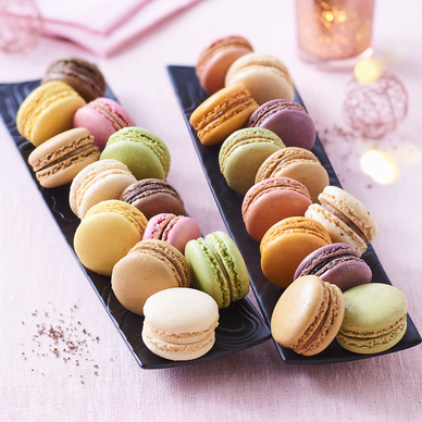 Macaron classique décongelé, 12 pièces, 150g