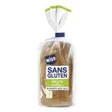 Pain de mie sans gluten décongelé, 1 pièce, 350g