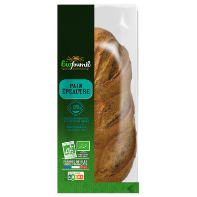 Pain d'épeautre, BIO, 1 pièce, 400g