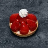 Tartelette fraises crème fouettée, 2 pièces, 320g