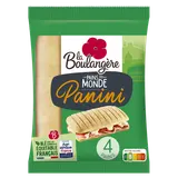 Pain panini  LA BOULANGERE - x4 - 300g