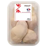 Cuisse de poulet blanc, PRIX MINI, France, barquette 1kg