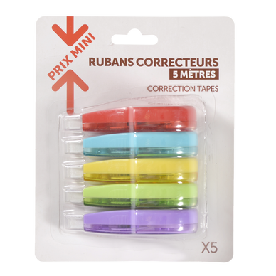 Ruban correcteur 5m x5 - PRIX MINI