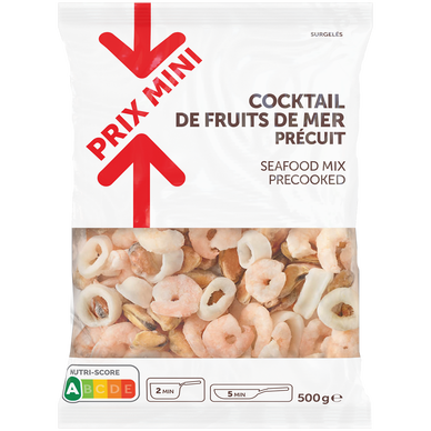 Cocktail fruits de mer PRIX MINI - 500g