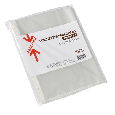 Pochette perforée produit x100 - PRIX MINI