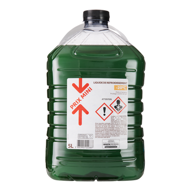 Liquide de refroidissement -20°C 5L - PRIX MINI