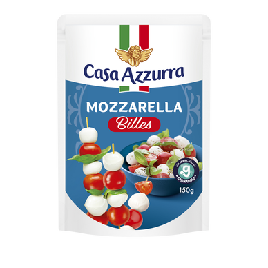 Mozzarella  billes 16%mg CASA AZZURRA - 150g