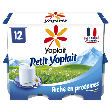 Petit suisse nature 3,8% MG PETIT YOPLAIT - 12x60g