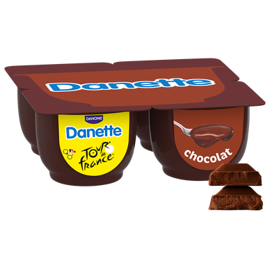 Crème dessert chocolat DANETTE - 4x125g