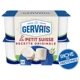 Petits suisse nature 9,5% mg GERVAIS - 12x60g