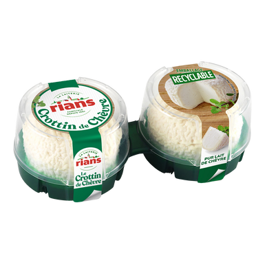 Crottin de chèvre Nature RIANS - 2x60g