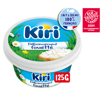 Fromage à tartiner Délicieusement Fouetté KIRI - 125g