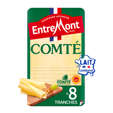 Fromage en tranches Comté AOP ENTREMONT - 120g