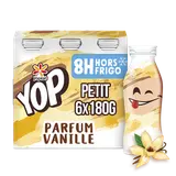 Yaourt à boire aromatisé à la vanille P'TIT YOP - 6x180g