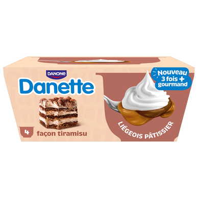 Liégeois Tiramisu DANETTE 4x90g
