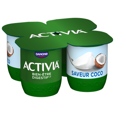 Yaourt coco bifidus ACTIVIA - 4x125g
