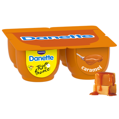 Crème dessert caramel DANETTE - 4x125g