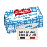 Beurre moulé doux 80%MG PAYSAN BRETON - 250g