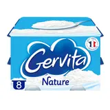 Fromage blanc mousse nature GERVITA - 8x100g