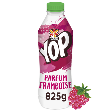 Yaourt à boire aromatisé framboise YOP - 825g