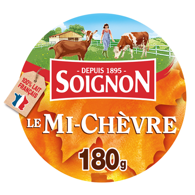 Fromage Mi-Chèvre SOIGNON - 180g