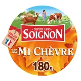 Fromage mi-chèvre doux et crémeux SOIGNON - 180g