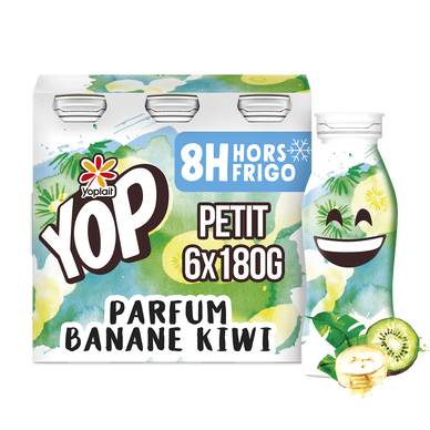 Yaourt à boire édition de saison P'TIT YOP - 6x180g