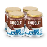Emprésuré au chocolat, MALO, 4 pots de 125g