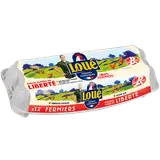 Oeufs Plein air Label Rouge Fermier LOUE - Boîte de 12