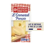 Emmental pasteurisé 28%mg PAYSAN BRETON 220g