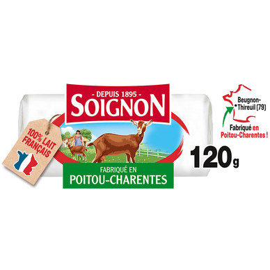 Bûchette de chèvre SOIGNON - 120g
