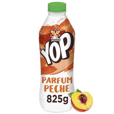 Yaourt à boire aromatisé pêche YOP - 825g