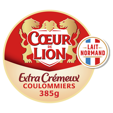 Coulommiers l'extra crémeux COEUR DE LION - 385g