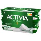 Yaourt nature bifidus ACTIVIA - 16x125g