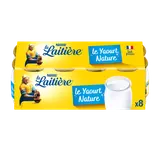 Yaourts nature au lait entier LA LAITIERE - 8x125g