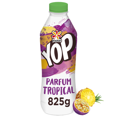 Yaourt à boire aromatisé tropical YOP Yoplait 825g
