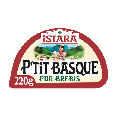 Fromage P'tit Basque au lait pasteurisé de brebis 35.9% MG ISTARA - 220g
