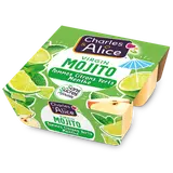 Compote virgin mojito sans sucres ajoutés CHARLES ET ALICE 4x97g