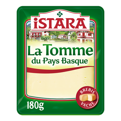 Tomme du Pays Basque au lait pasteurisé de vache et brebis ISTARA - 180g