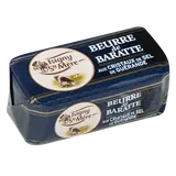 Beurre de baratte aux cristaux de sel de Guérande ISIGNY SAINTE MERE,barquette 250g