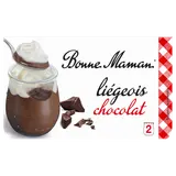 Dessert liégeois chocolat BONNE MAMAN 2x105g