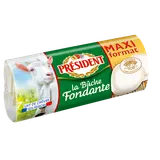 Buche de chèvre fondante maxi format  PRESIDENT - 380g