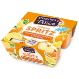 Compote virgin spritz sans sucres ajoutés CHARLES ET ALICE 4x97g
