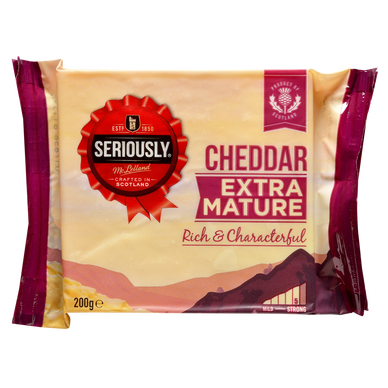 Cheddar SERIOUSLY STRONG - 200g