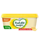 Matière grasse allégée doux à tartiner & à cuire 50% MG FRUIT D'OR - Barquette 225g