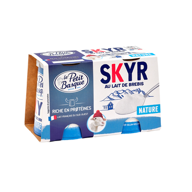 Skyr Lait de brebis nature LE PETIT BASQUE - 2x120g